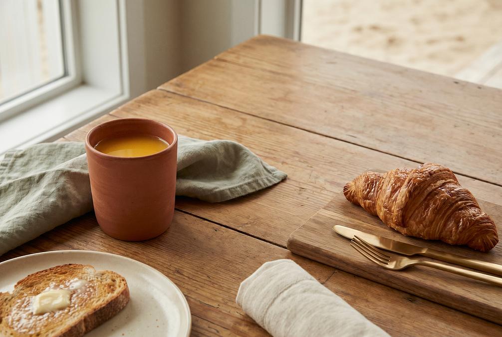 Breakfast On The Beach, At Home
